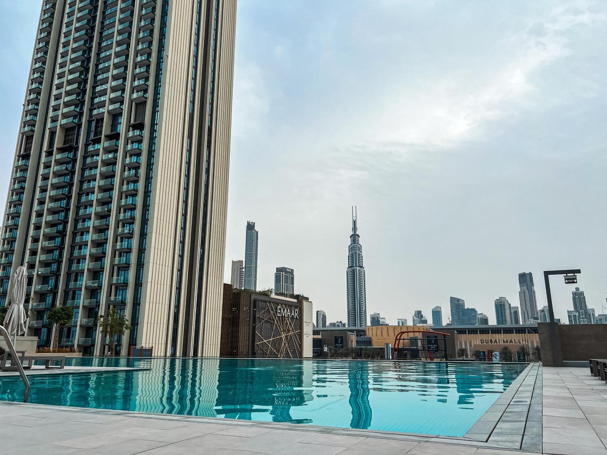 Апартаменты Stunning Burj View Dubai Mall Access Infinity Pool Экстерьер фото