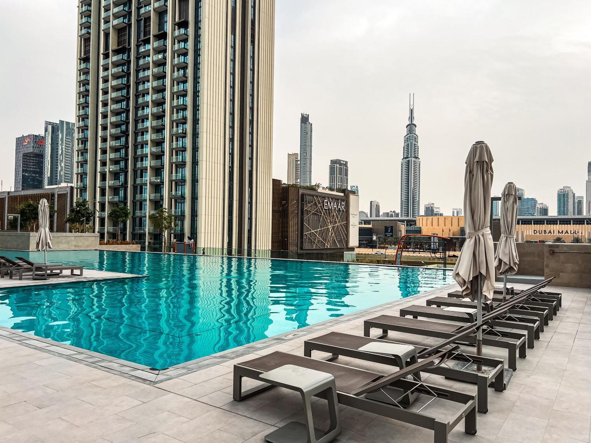 Апартаменты Stunning Burj View Dubai Mall Access Infinity Pool Экстерьер фото