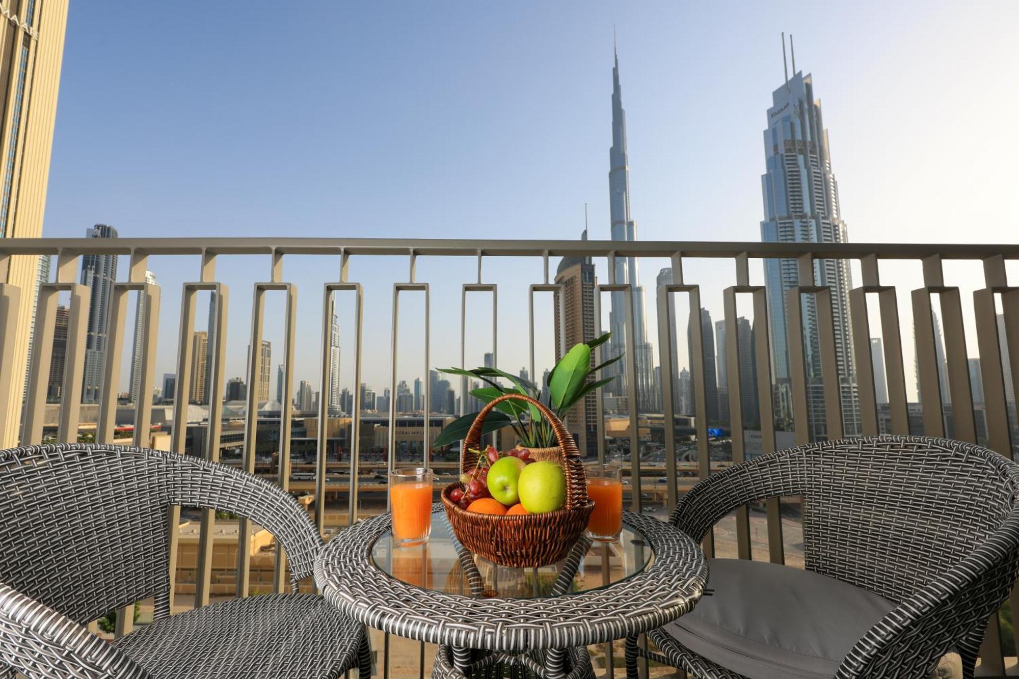 Апартаменты Stunning Burj View Dubai Mall Access Infinity Pool Экстерьер фото