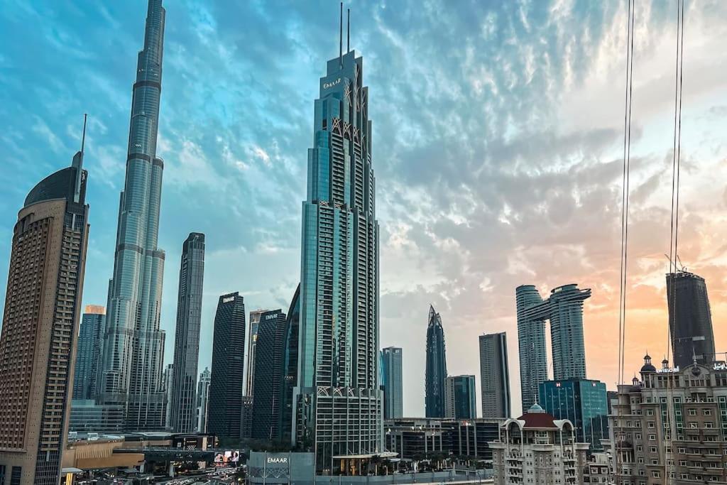 Апартаменты Stunning Burj View Dubai Mall Access Infinity Pool Экстерьер фото