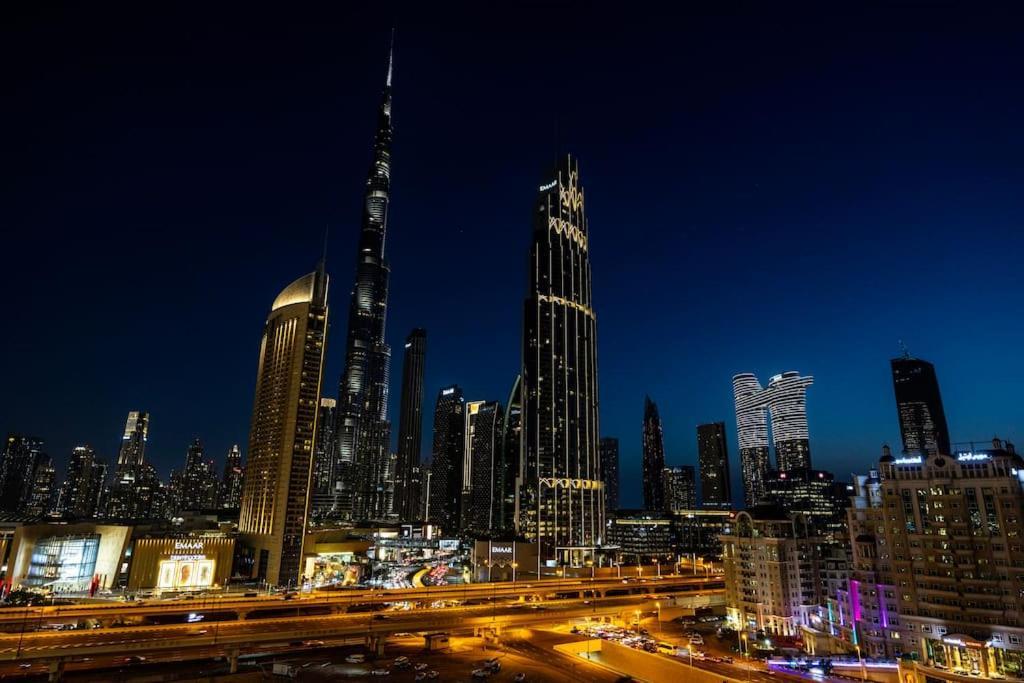 Апартаменты Stunning Burj View Dubai Mall Access Infinity Pool Экстерьер фото